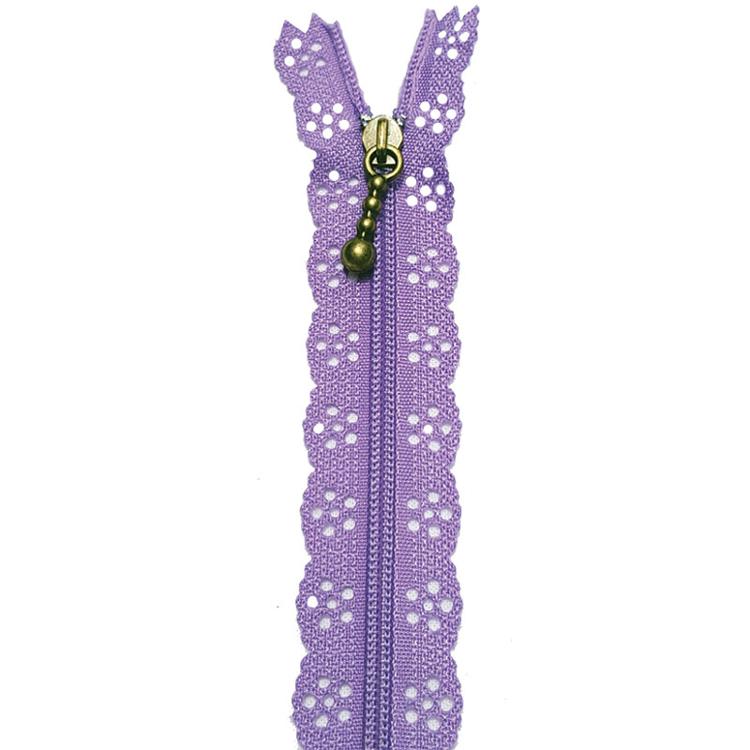 Little Lacie Zipper 8" Lavender
