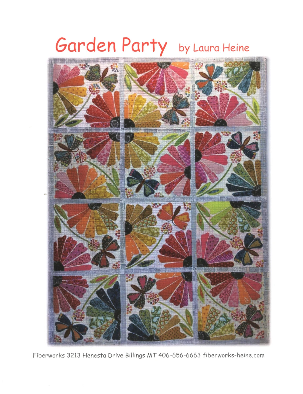 GARDEN PARTY QUILT KIT PATTERN