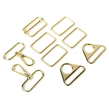 Townsend Travel Bag Hardware Kit Gold