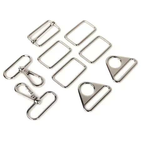 Townsend Travel Bag Hardware Kit Nickel