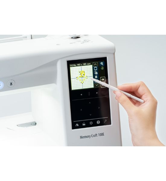 Janome Memory Craft 100E Embroidery Machine