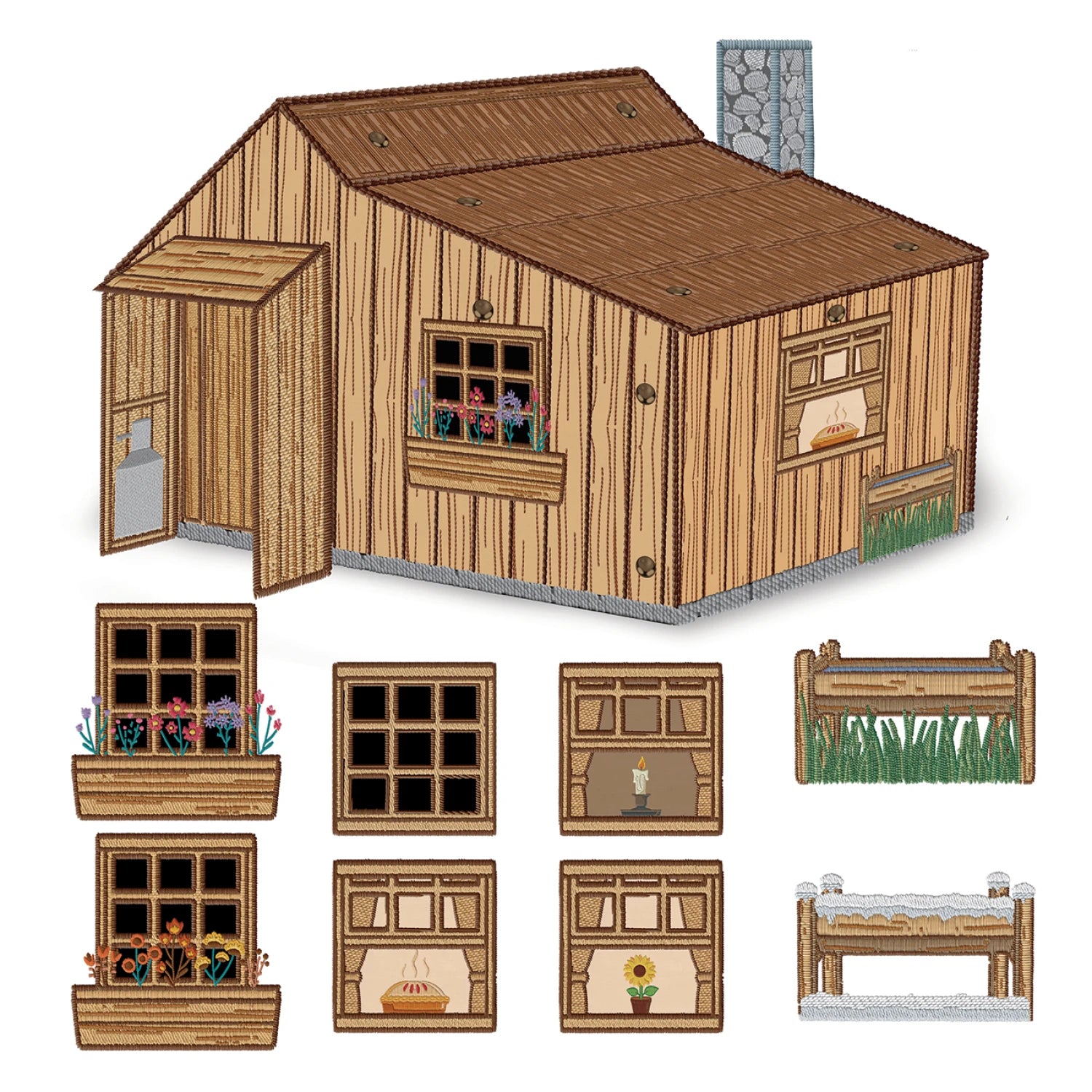 Homestead Volume 2 Prairie House and Accessories USB