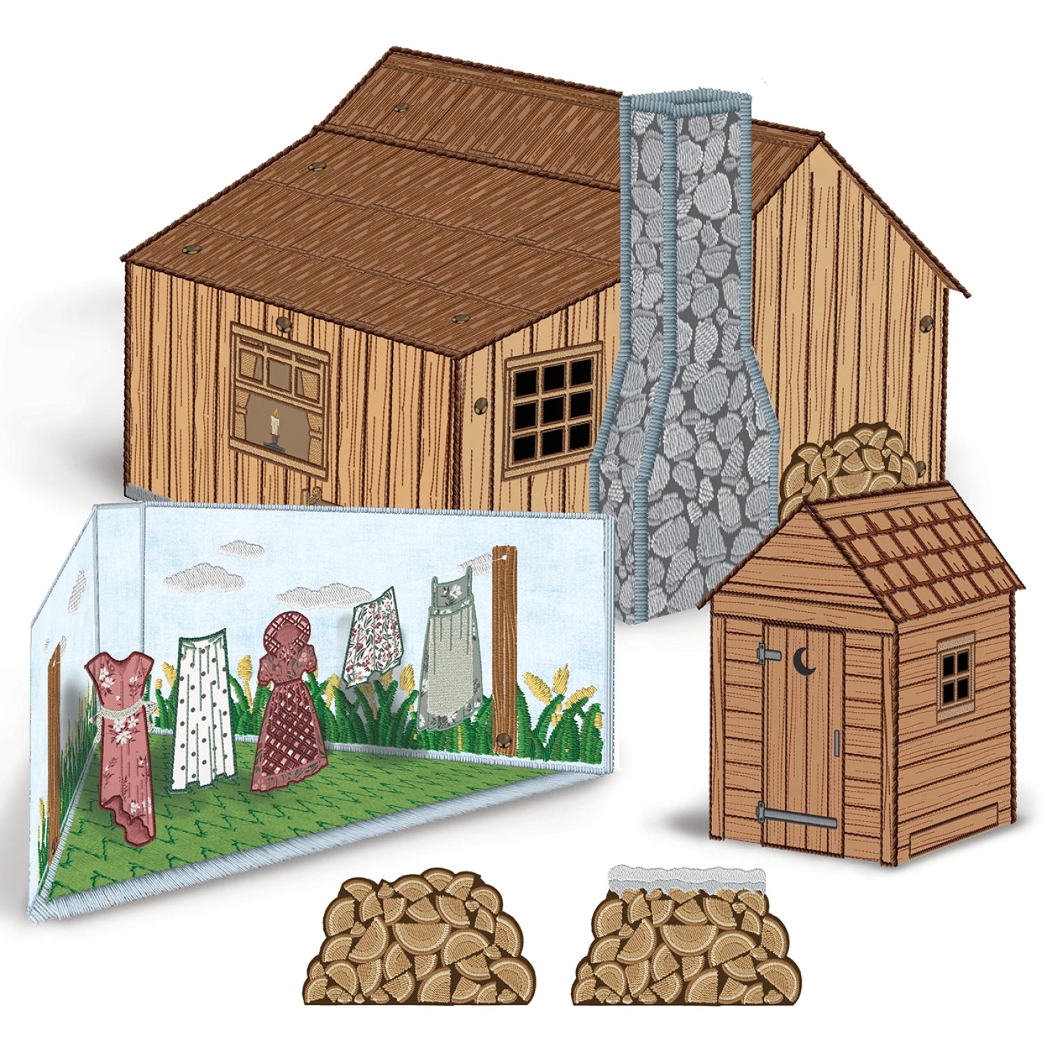 Homestead Volume 2 Prairie House and Accessories USB