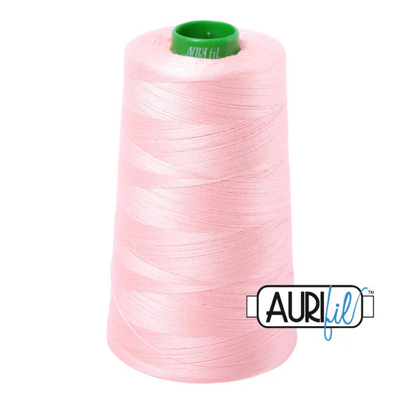Aurifil 40wt Cotton Thread Cone - Blush