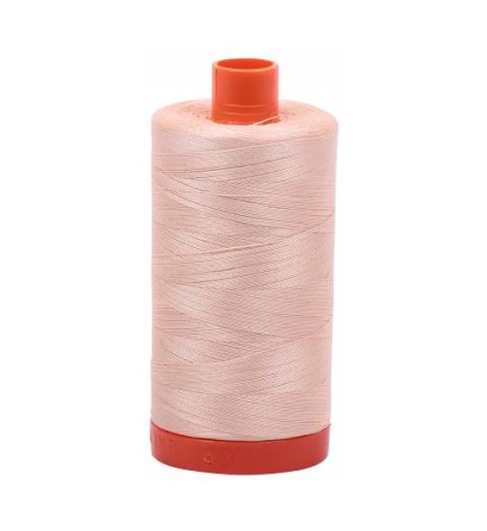 Aurifil Mako Cotton Thread Solid 50wt 1422yds Flesh