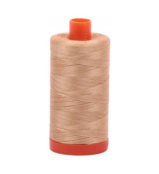 Aurifil Mako Cotton Thread Solid 50wt 1422yds Cachemire