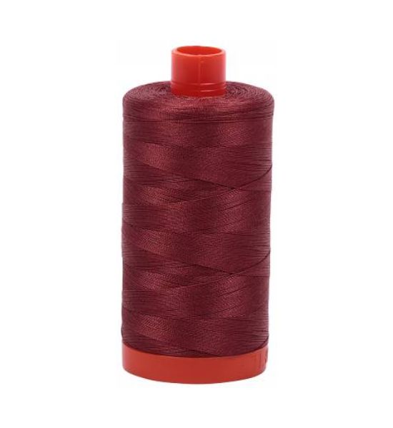 Aurifil Mako Cotton Thread Solid 50wt 1422yds Raisin