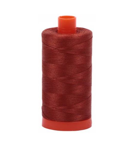 Aurifil Mako Cotton Thread Solid 50wt 1422yds Copper