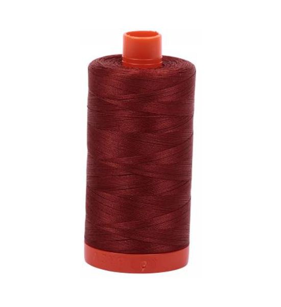 Aurifil Mako Cotton Thread Solid 50wt 1422yds Rust