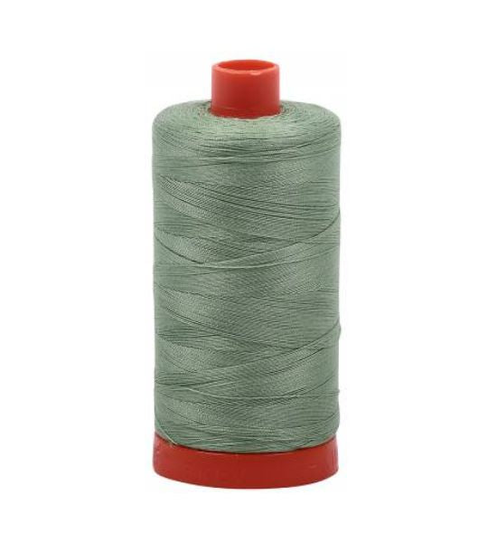 Aurifil Mako Cotton Thread Solid 50wt 1422yds Loden Green