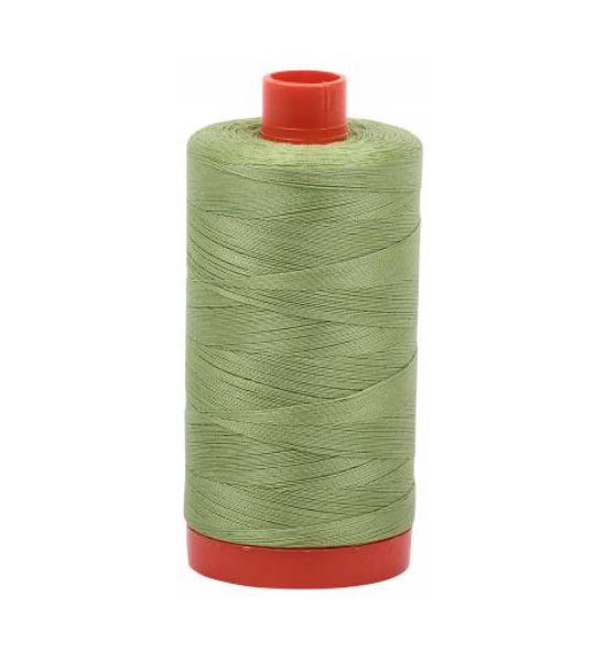 Aurifil Mako Cotton Thread Solid 50wt 1422yds Light Fern