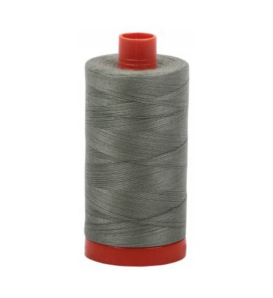 Aurifil Mako Cotton Thread Solid 50wt 1422yds Military Green