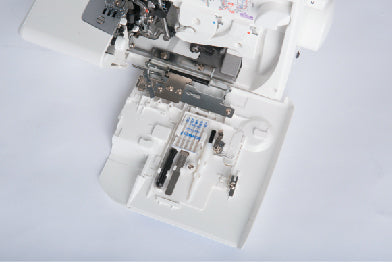 JUKI MO-735 2/3/4/5 Thread Overlock Serger with Chainstitch and Coverstitch