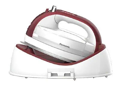 Panasonic - Cordless Advanced Ceramic Quilting Iron - Red Panasonic - Cordless Advanced Ceramic Quilting Iron - Red