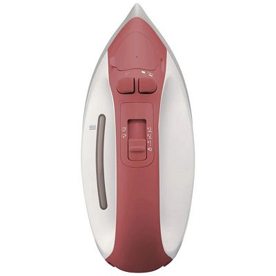 Cordless Quilters Compact Iron Red