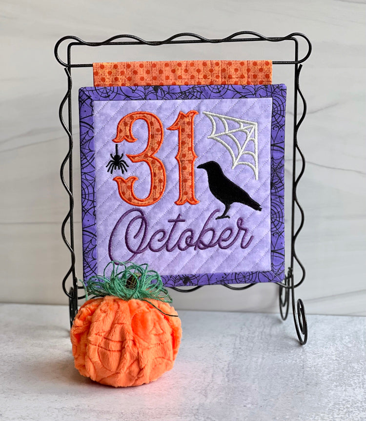 Embroidery Garden Mug Rug and Mini Hangings Bundle (Exclusive)