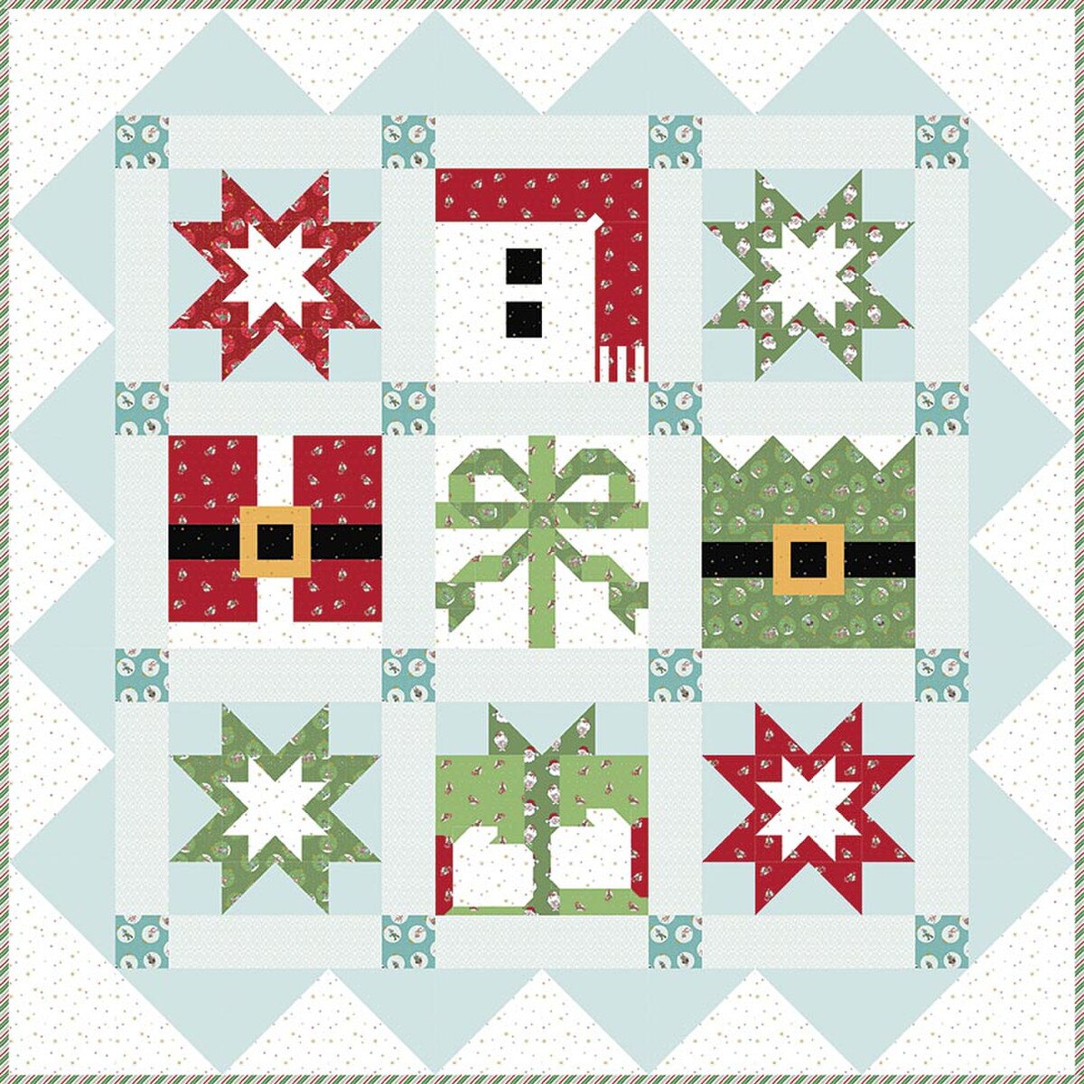 melissa Mortenson festive friends quilt pattern