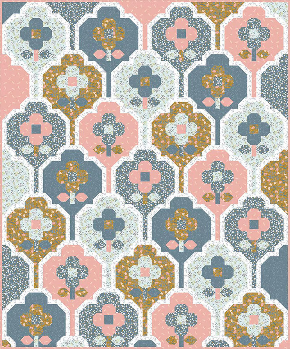 Pen + Paper Patterns Wallflower Quilt Pattern