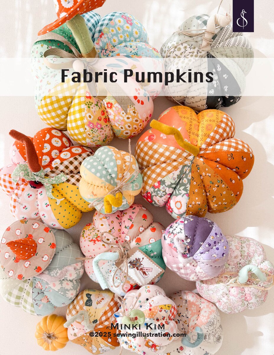 Minki Kim Fabric Pumpkins Pattern