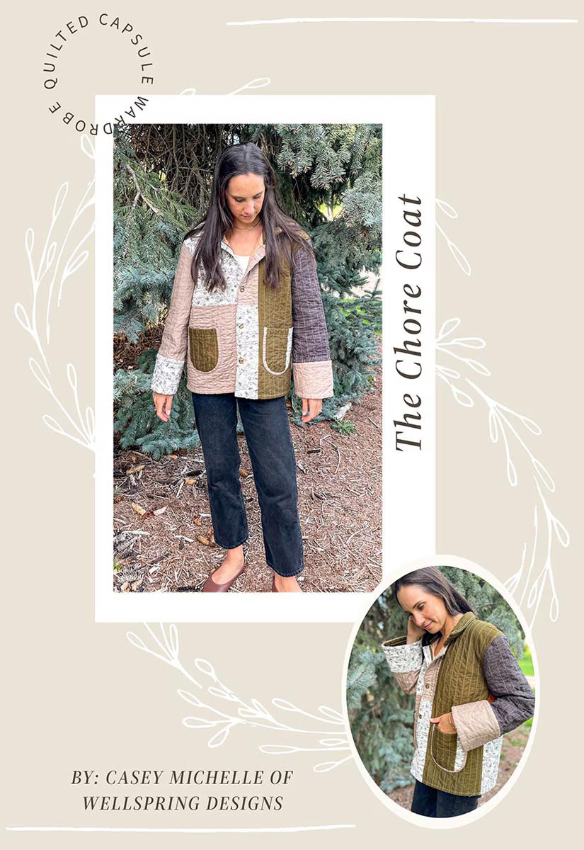 Casey Cometti Quilted Chore Coat Pattern