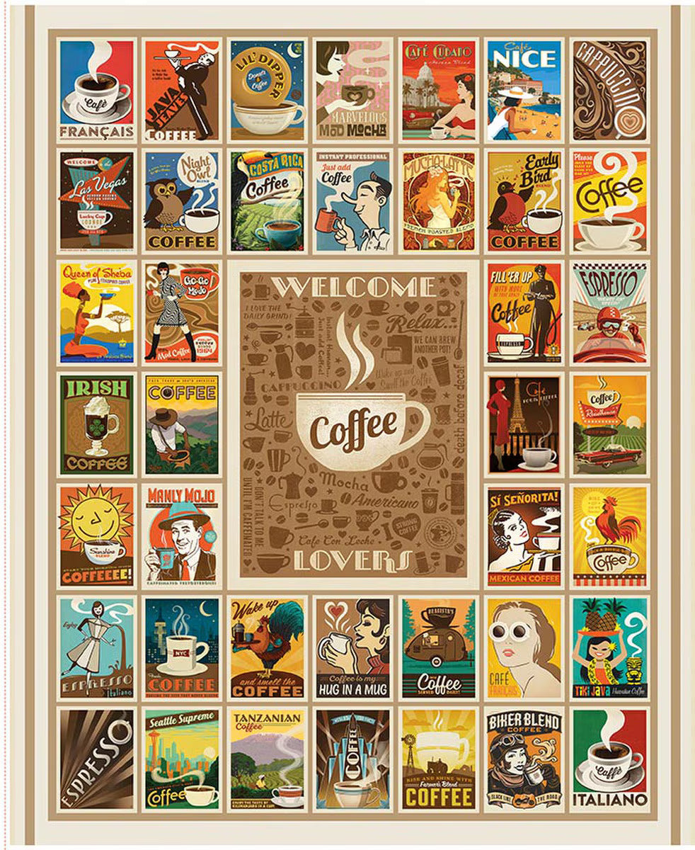 Welcome Coffee Lovers Panel