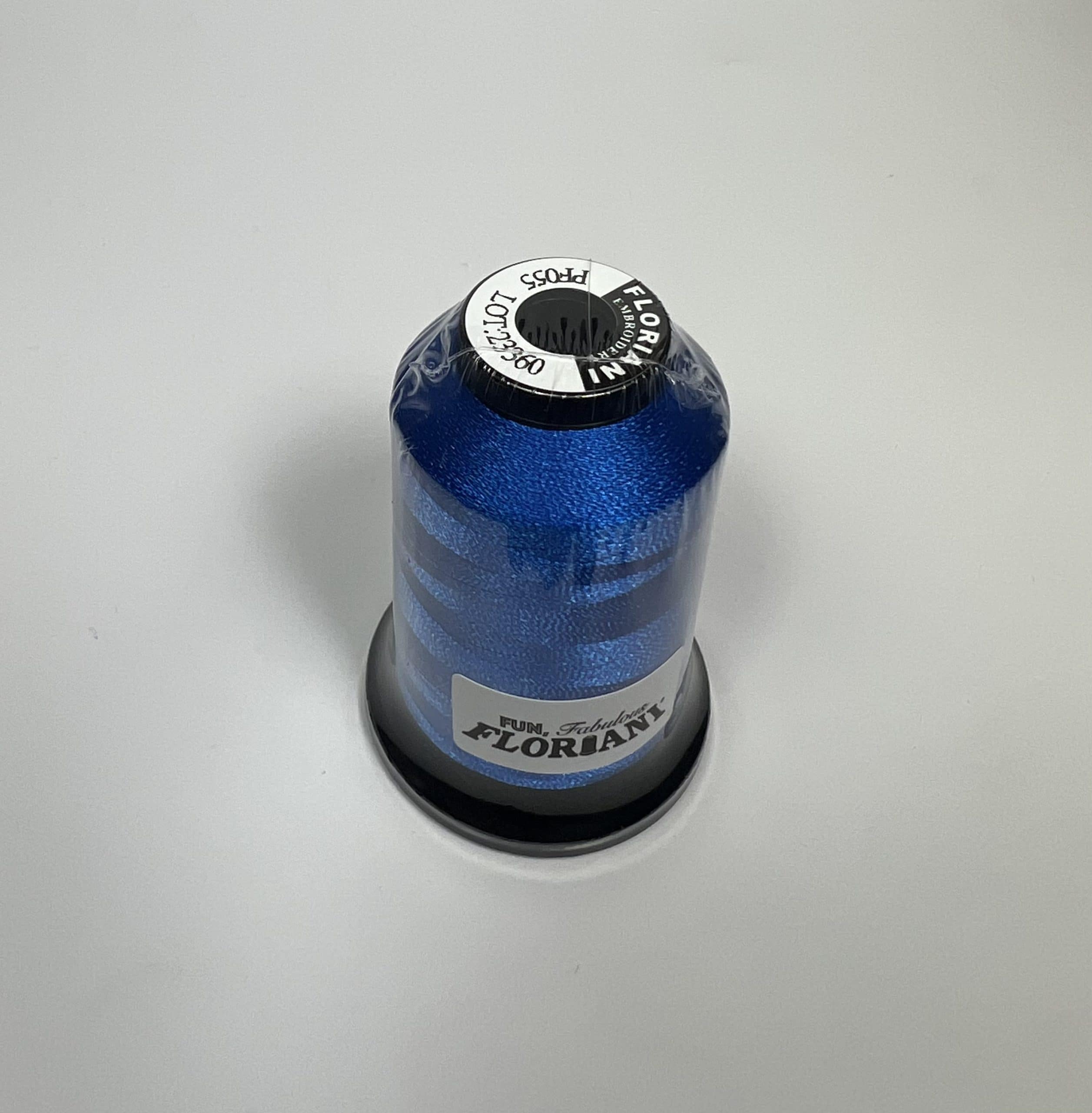 PF0055 - Floriani Embroidery Thread, 1,100yd Spool, Prestine Blue