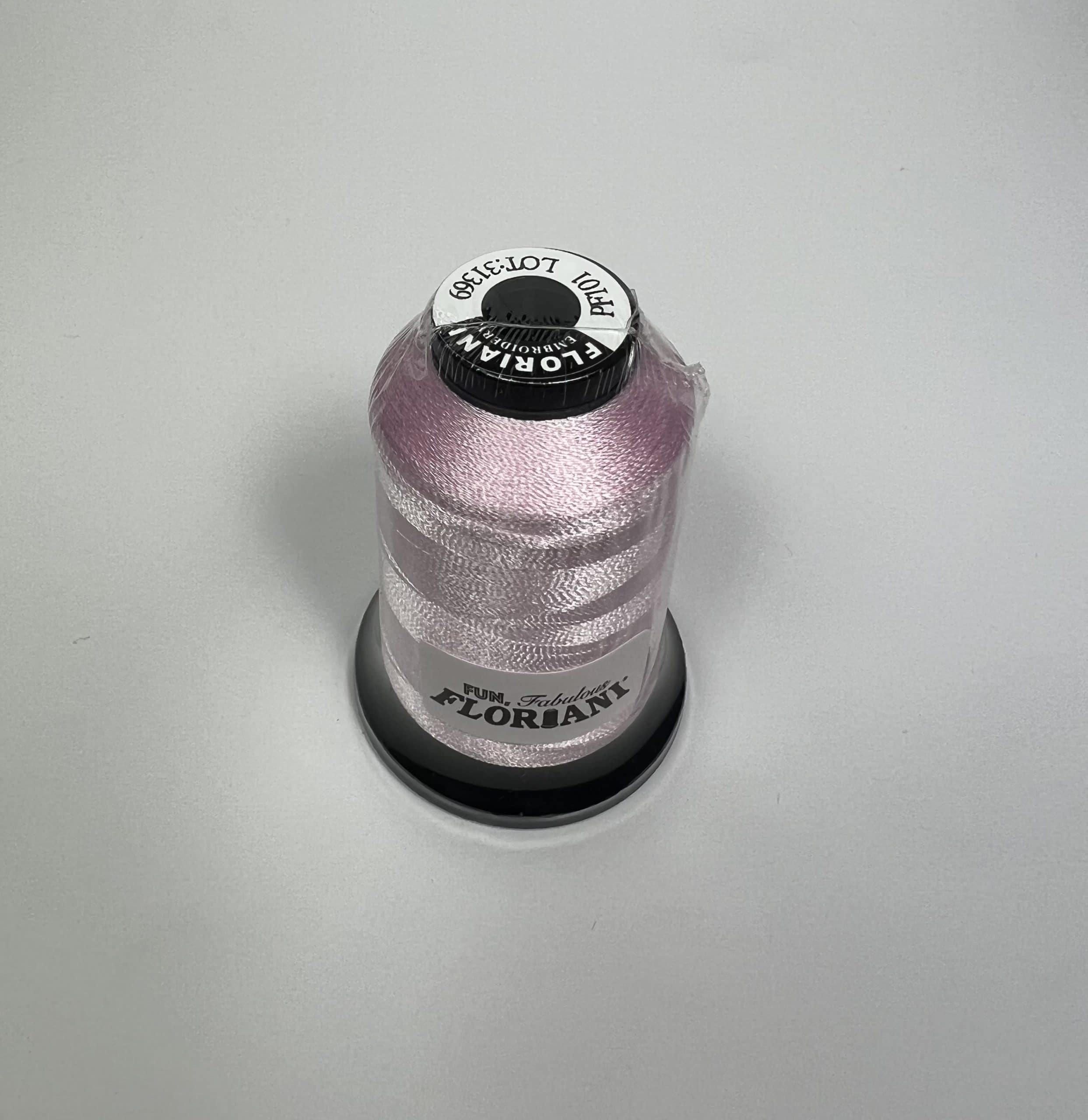 PF0101 - Floriani Embroidery Thread, 1,100yd Spool, Pale Pink