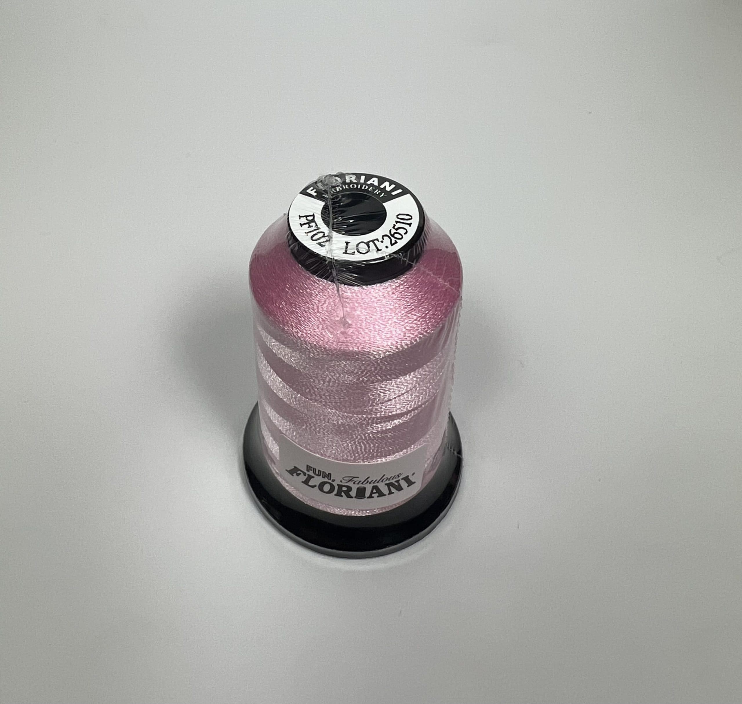 PF0102 - Floriani Embroidery Thread, 1,100yd Spool, Light Pink