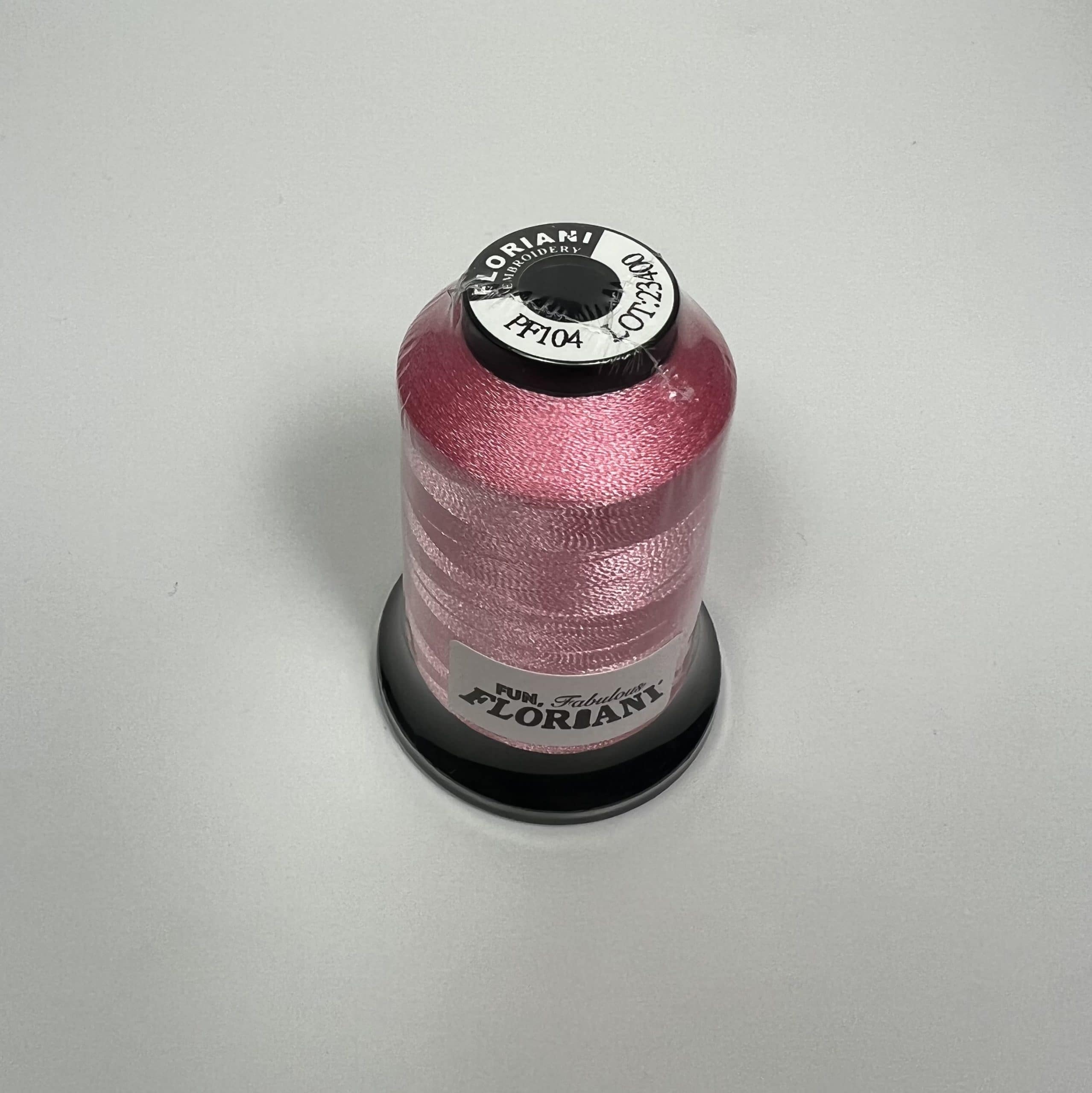 PF0104 - Floriani Embroidery Thread, 1,100yd Spool, Rosetta