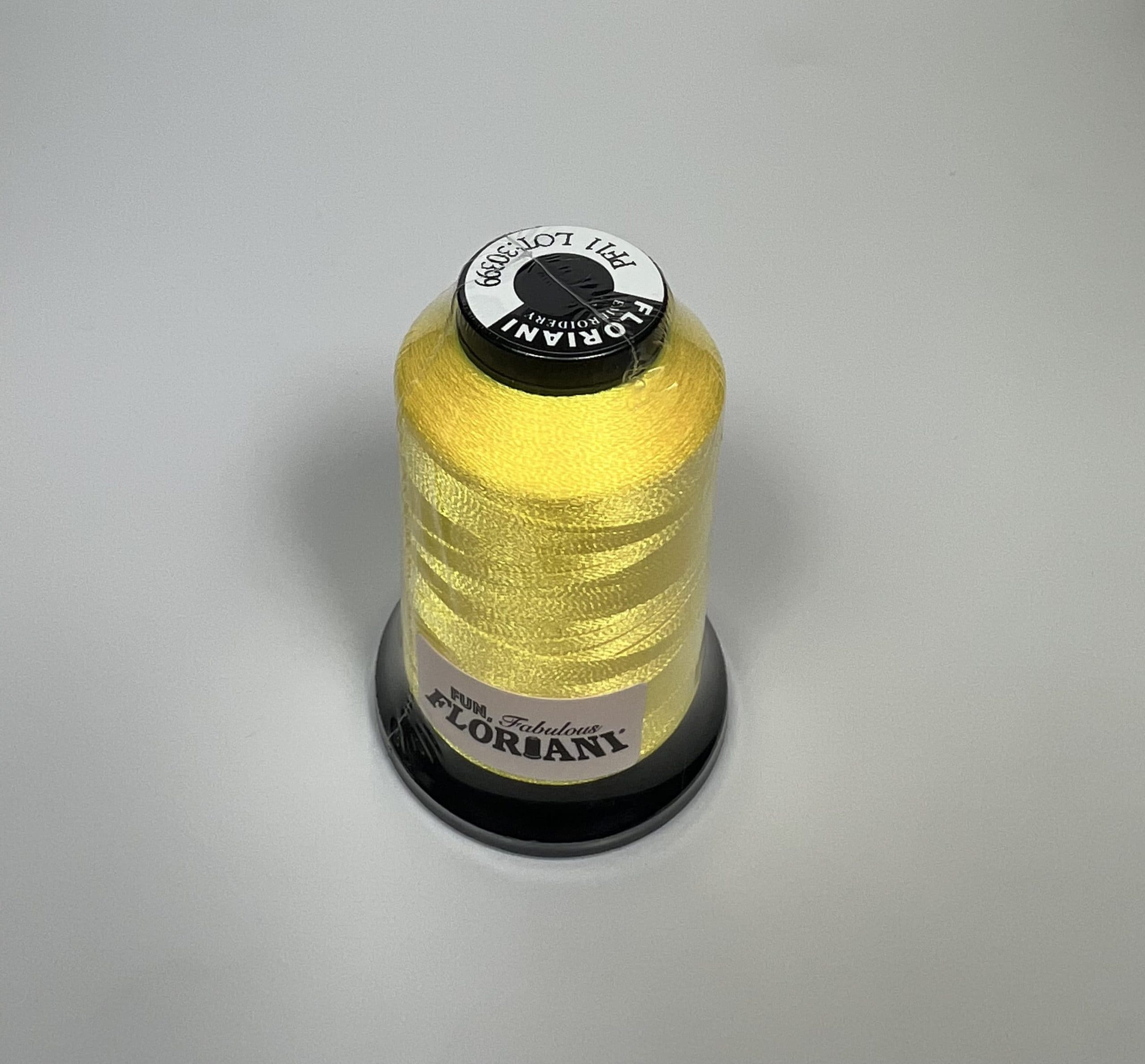 PF0011 - Floriani Embroidery Thread, 1,100yd Spool, Chalcedony Yellow