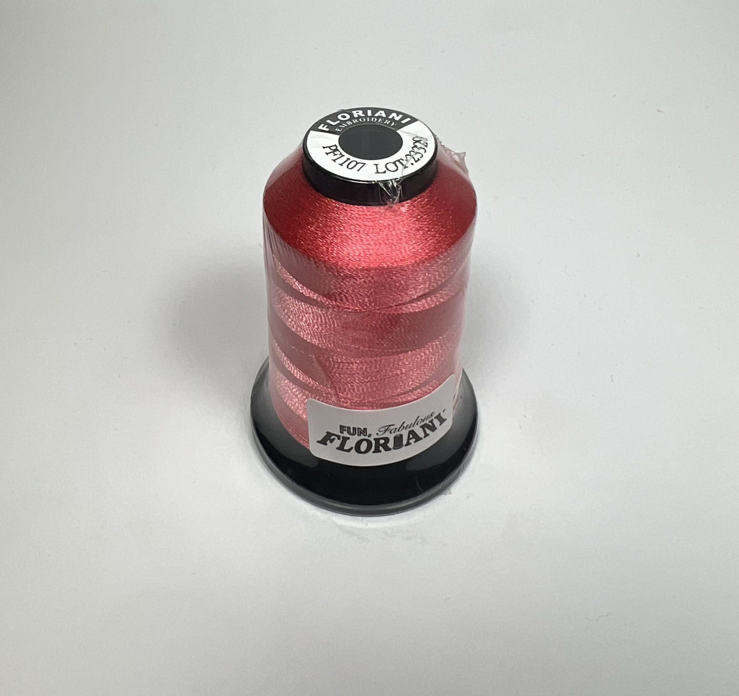 PF1107 - Floriani Embroidery Thread, 1,100yd Spool, Shrimp
