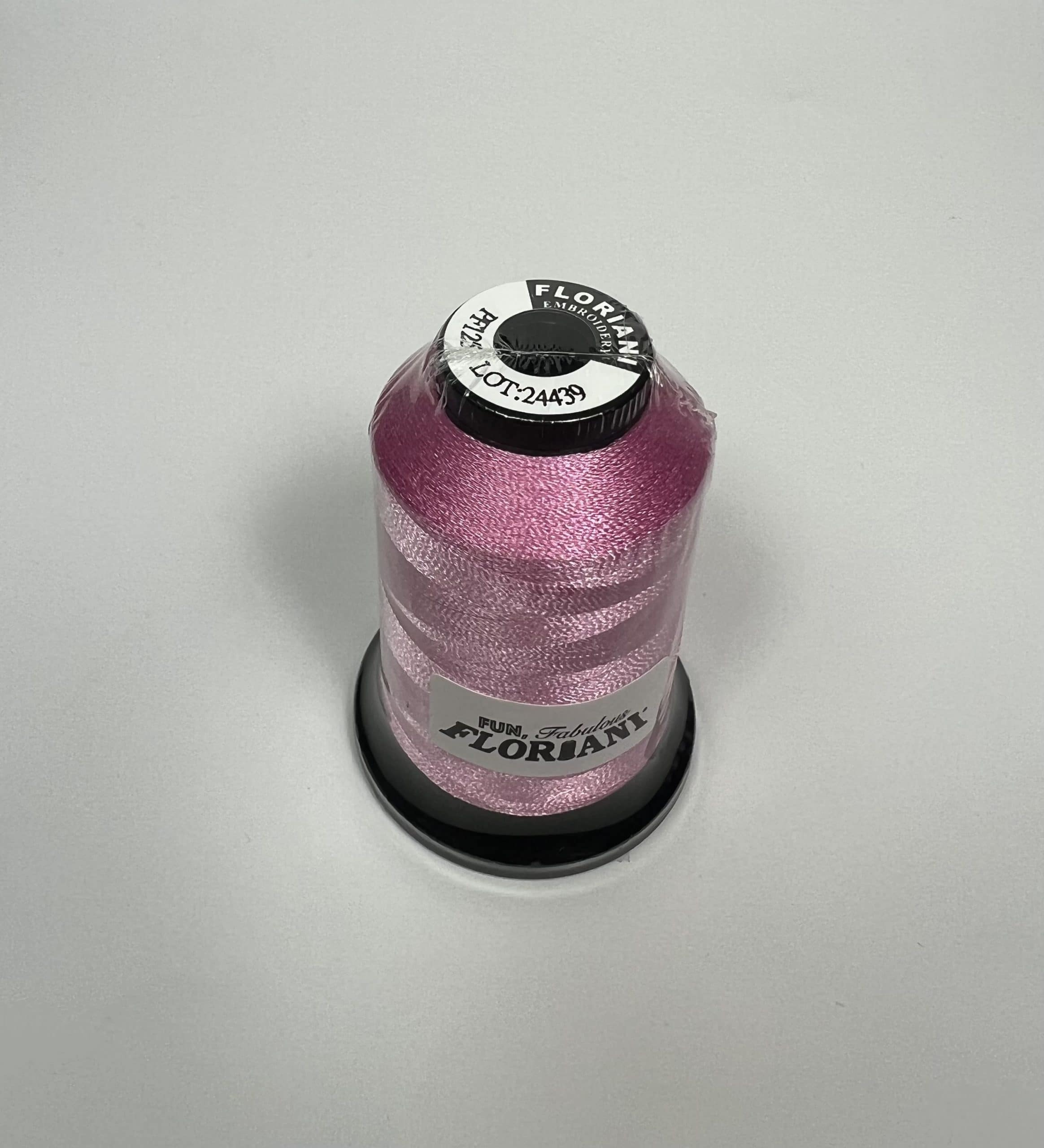 PF0125 - Floriani Embroidery Thread, 1,100yd Spool, Bright Pink