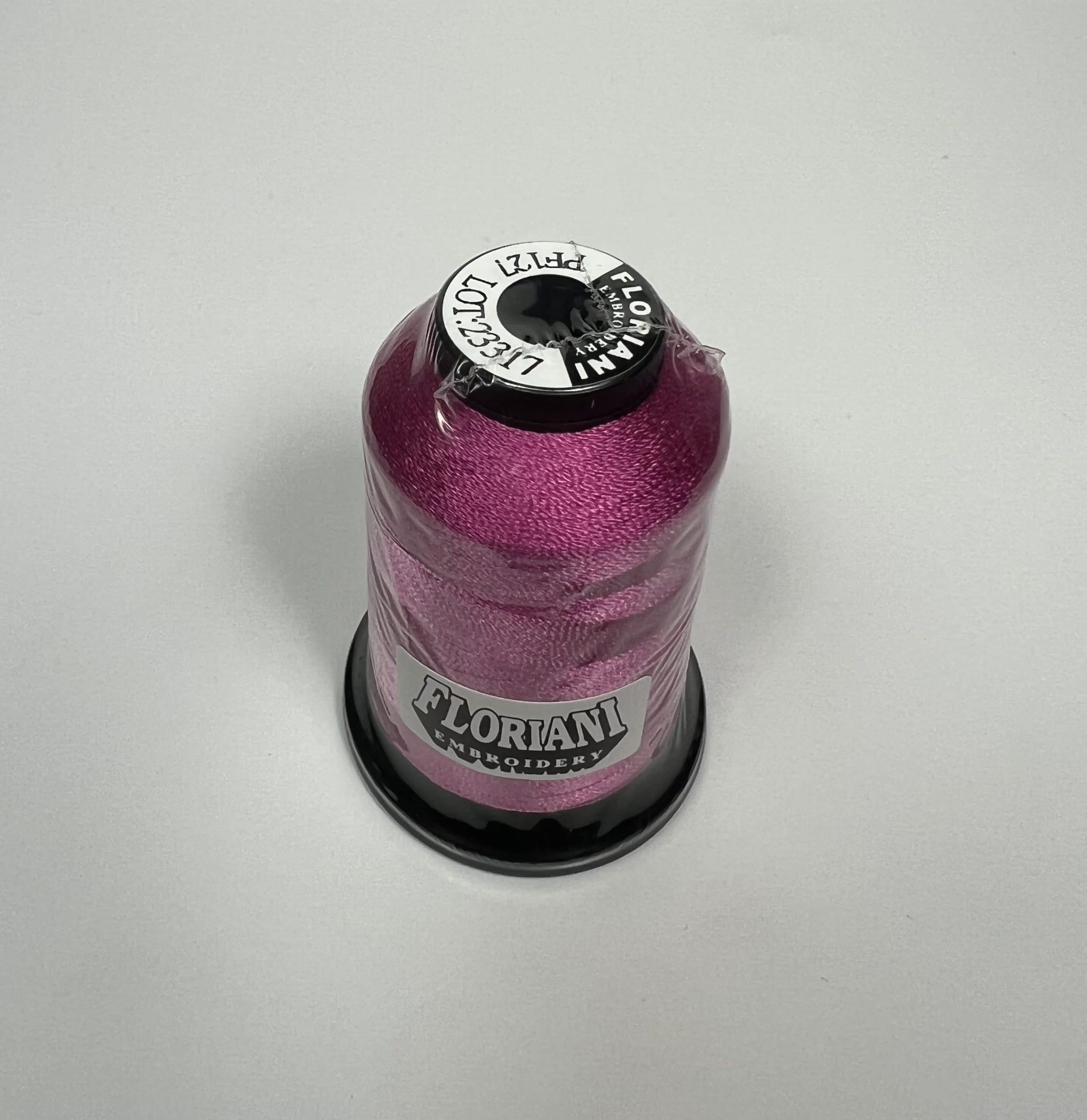 PF0127 - Floriani Embroidery Thread, 1,100yd Spool, Hot Pink