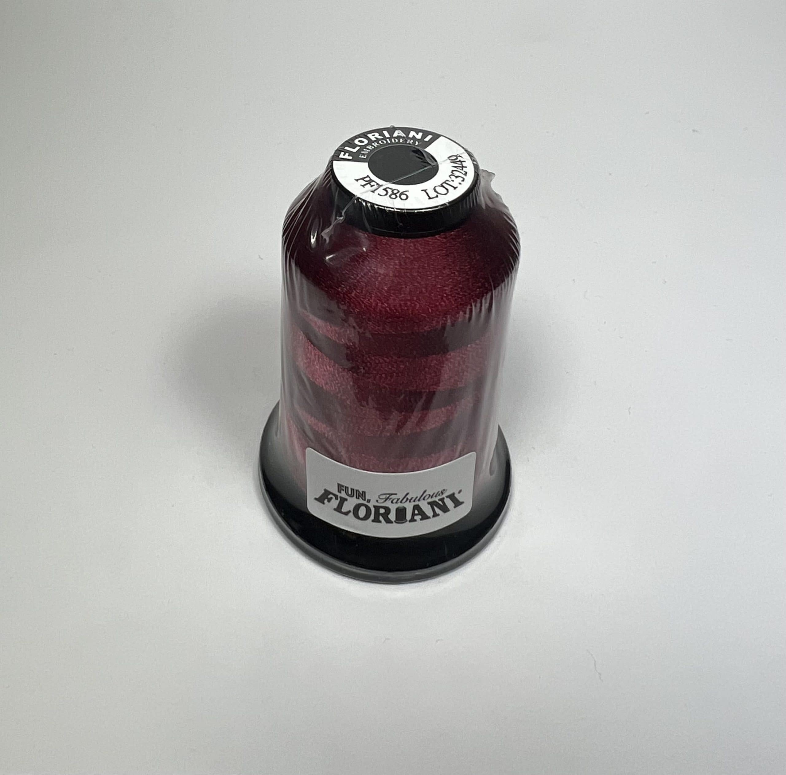 PF1586 - Floriani Embroidery Thread, 1,100yd Spool, Cabernet