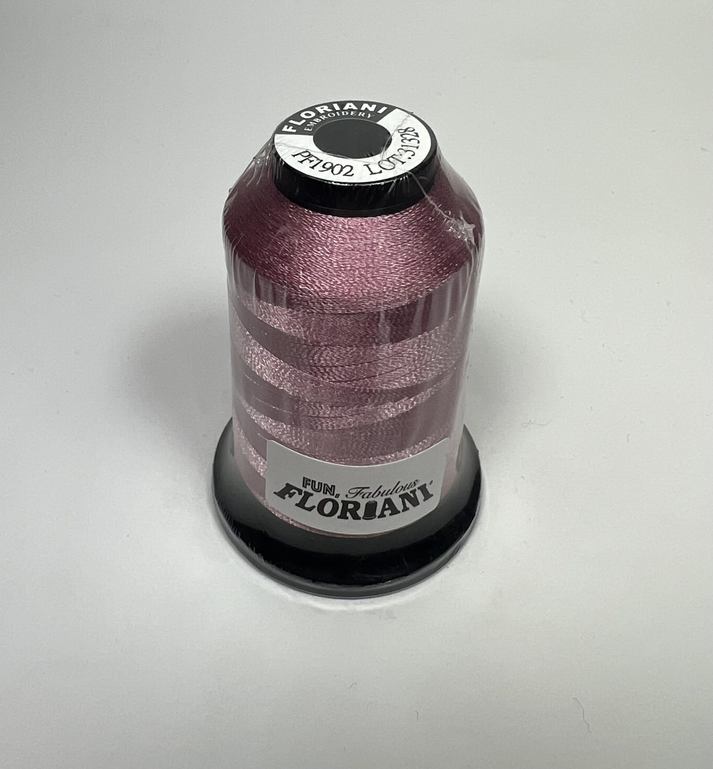 PF1902 - Floriani Embroidery Thread, 1,100yd Spool, Roseleaf