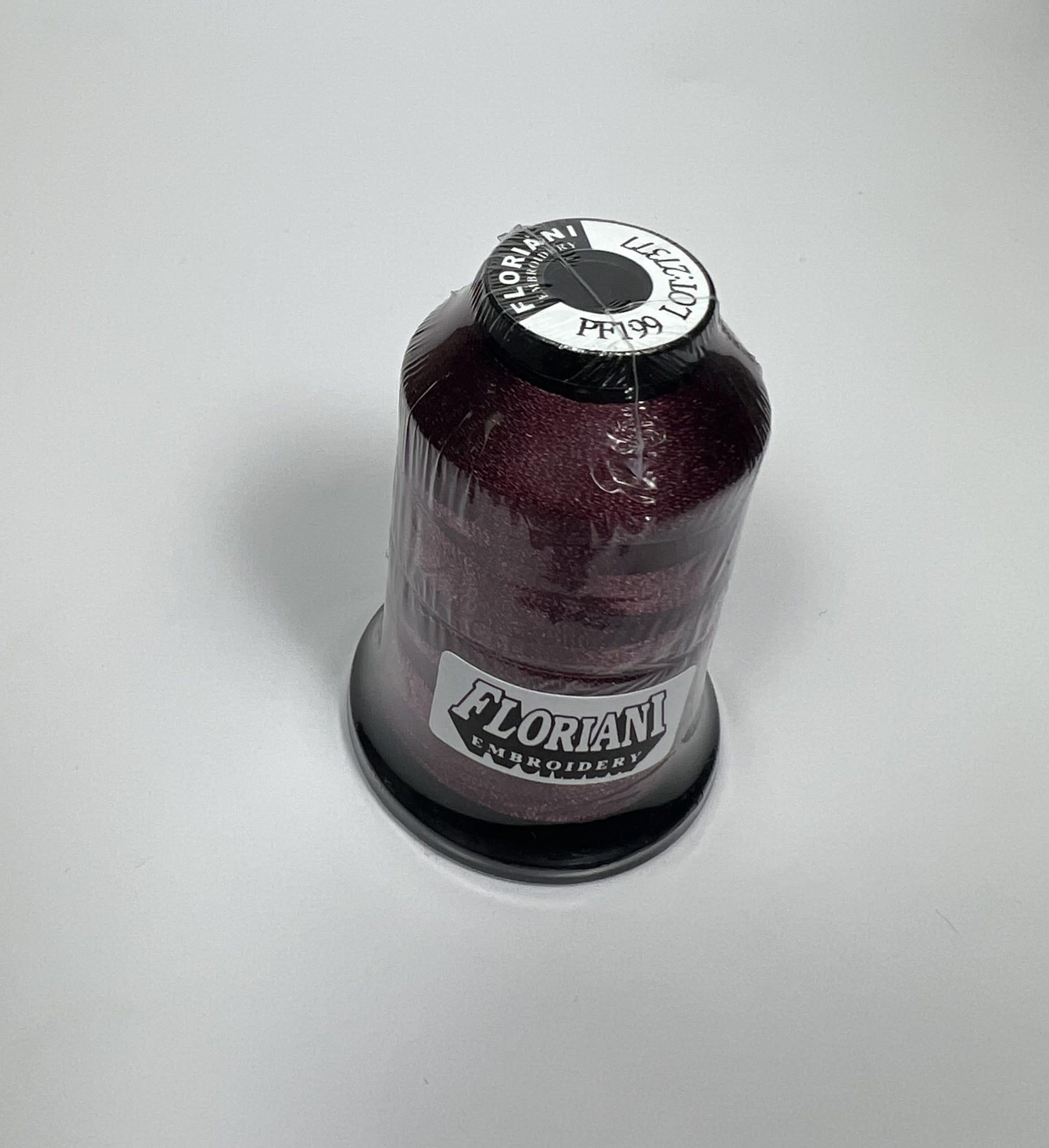 PF0199 - Floriani Embroidery Thread, 1,100yd Spool, Chocolate