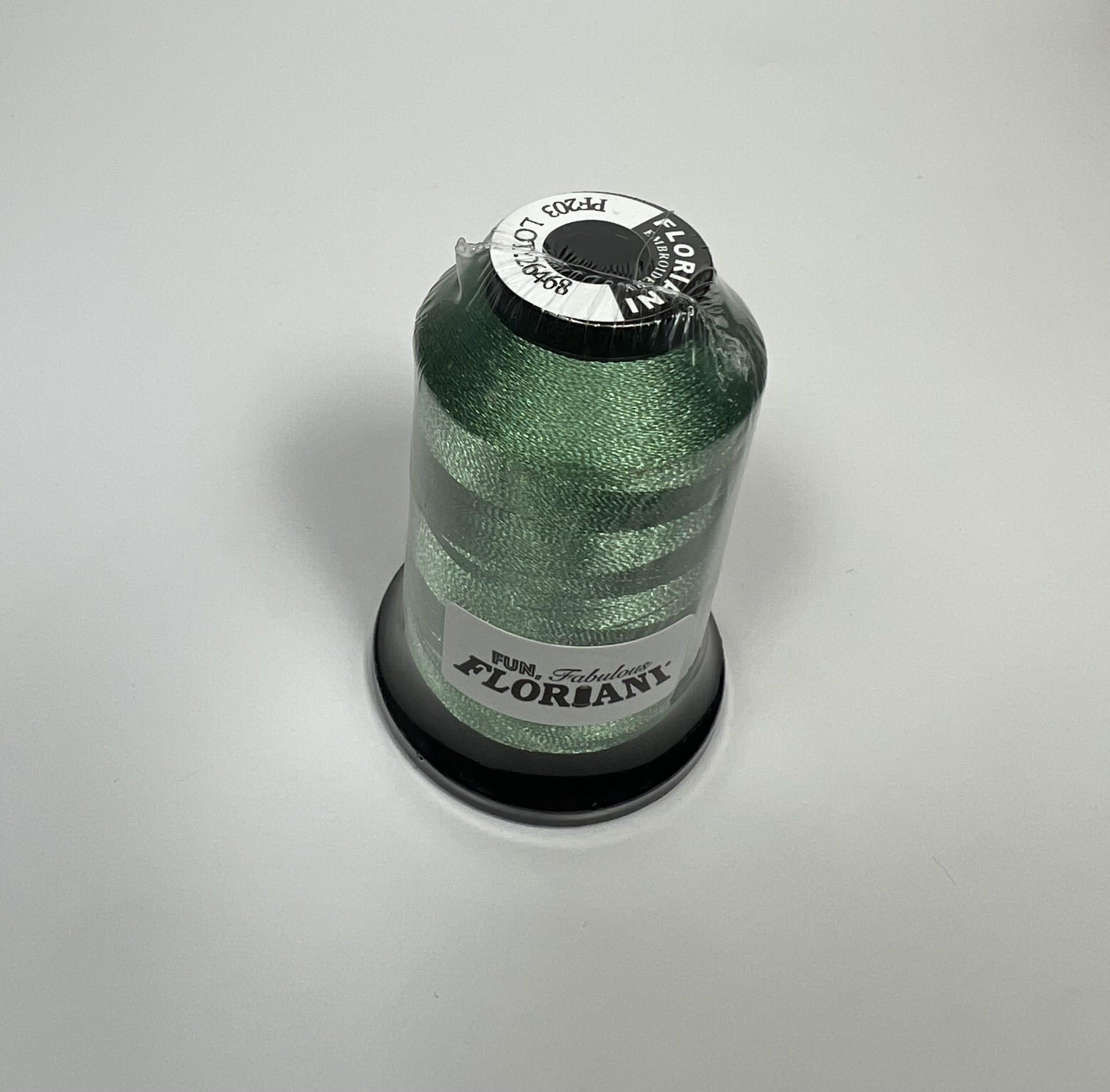PF0203 - Floriani Embroidery Thread, 1,100yd Spool, Moss