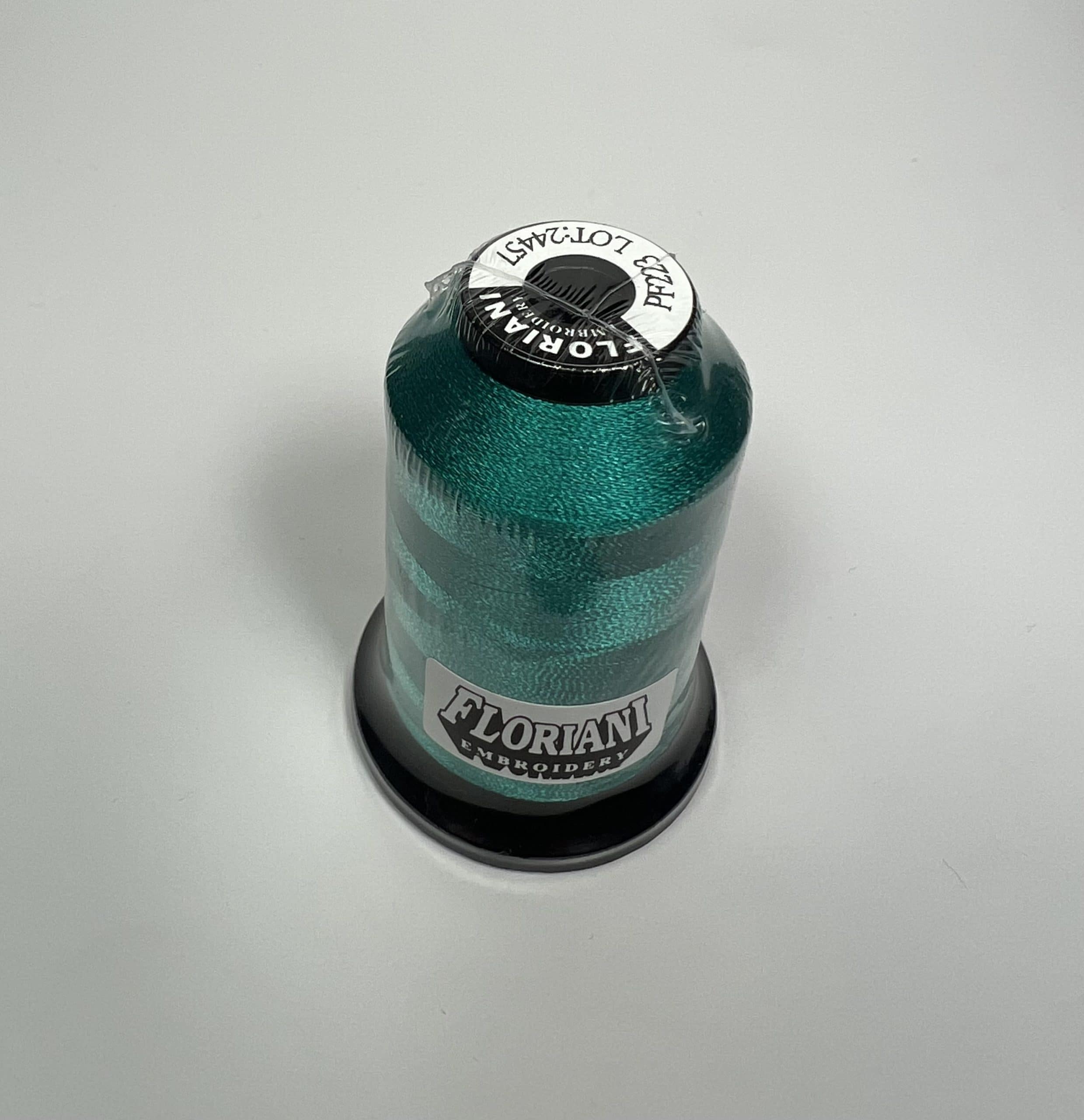 PF0223 - Floriani Embroidery Thread, 1,100yd Spool, Dark Teal