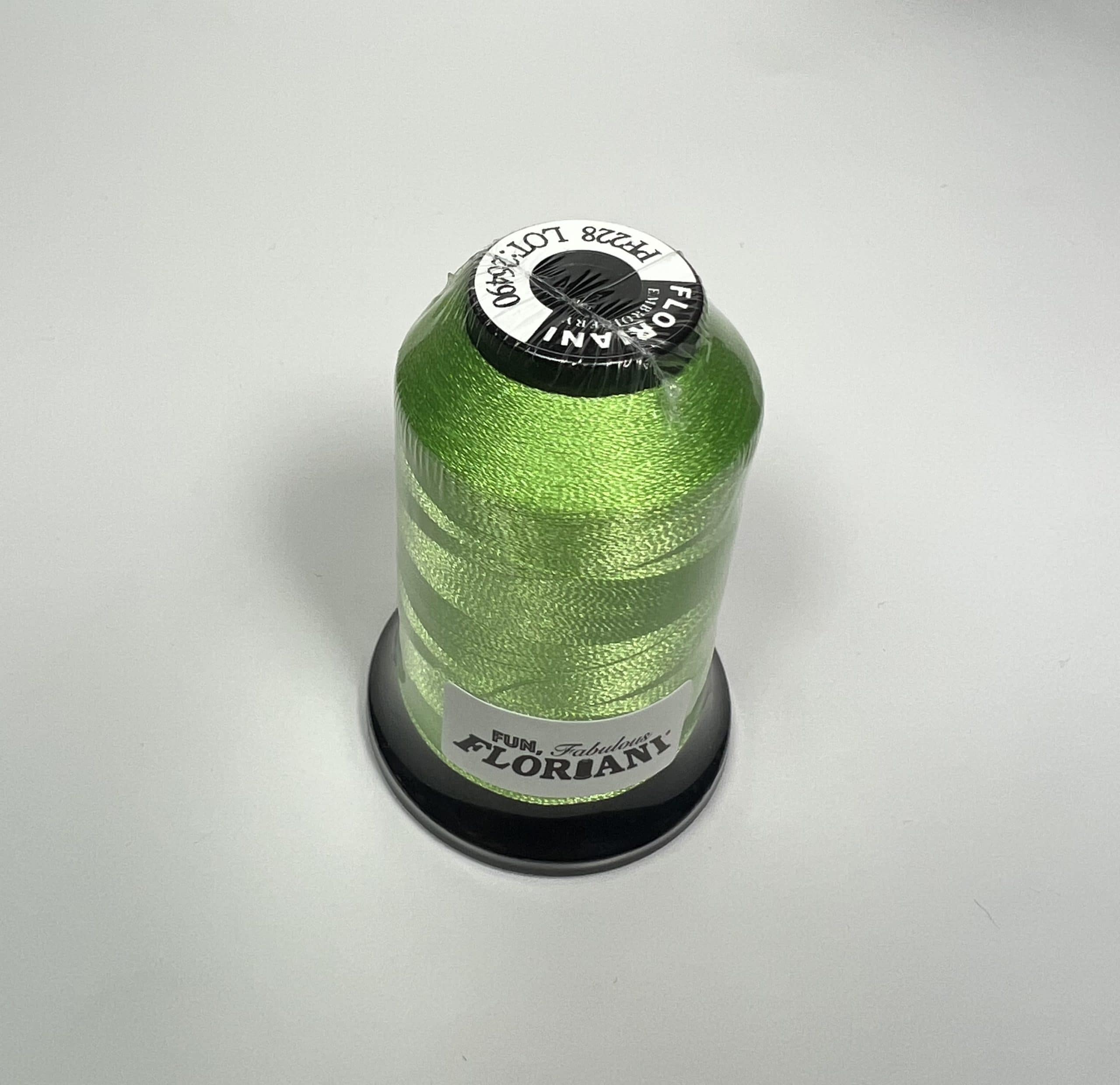 PF0228 - Floriani Embroidery Thread, 1,100yd Spool, Cape Green