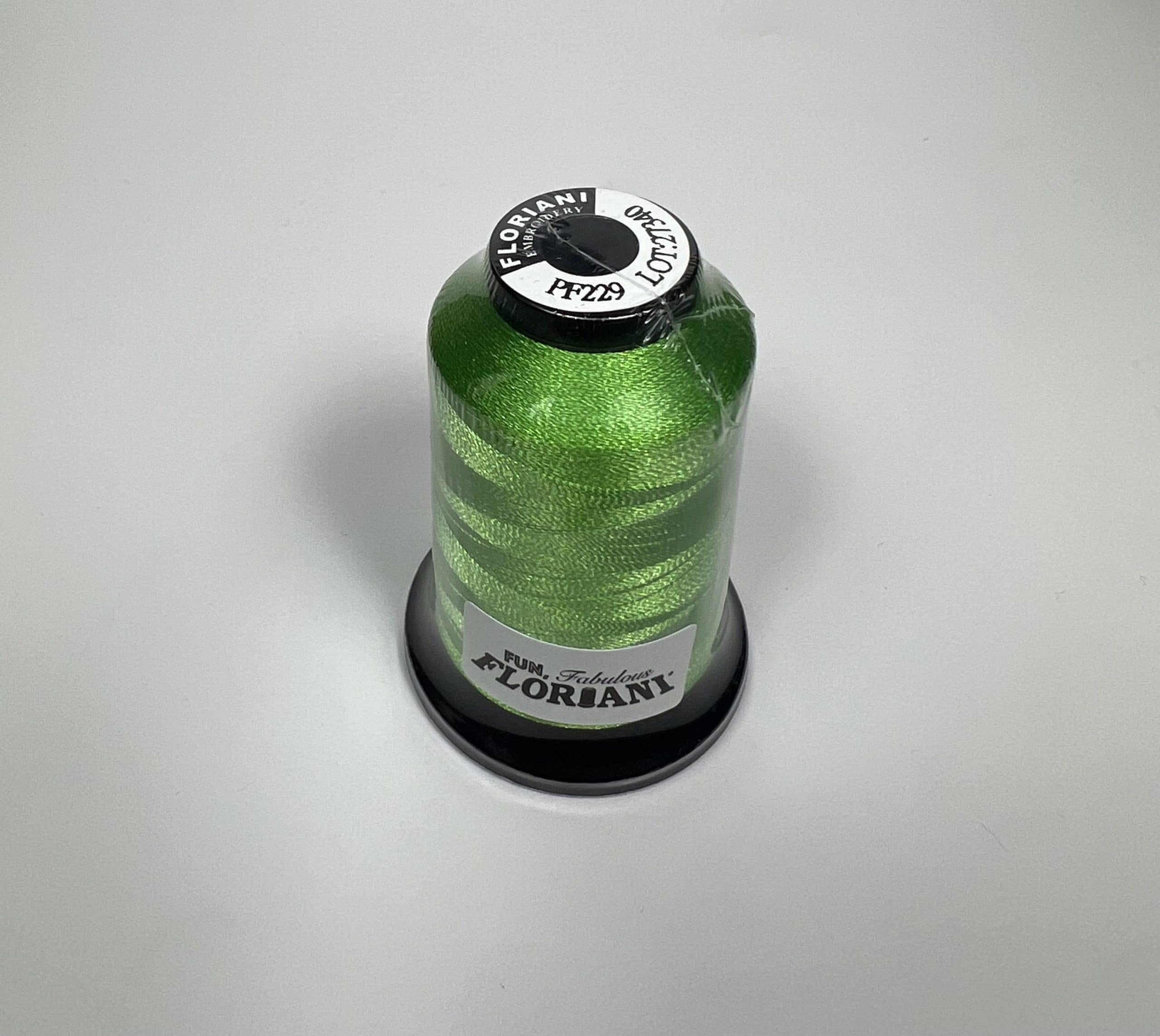 PF0229 - Floriani Embroidery Thread, 1,100yd Spool, Lime