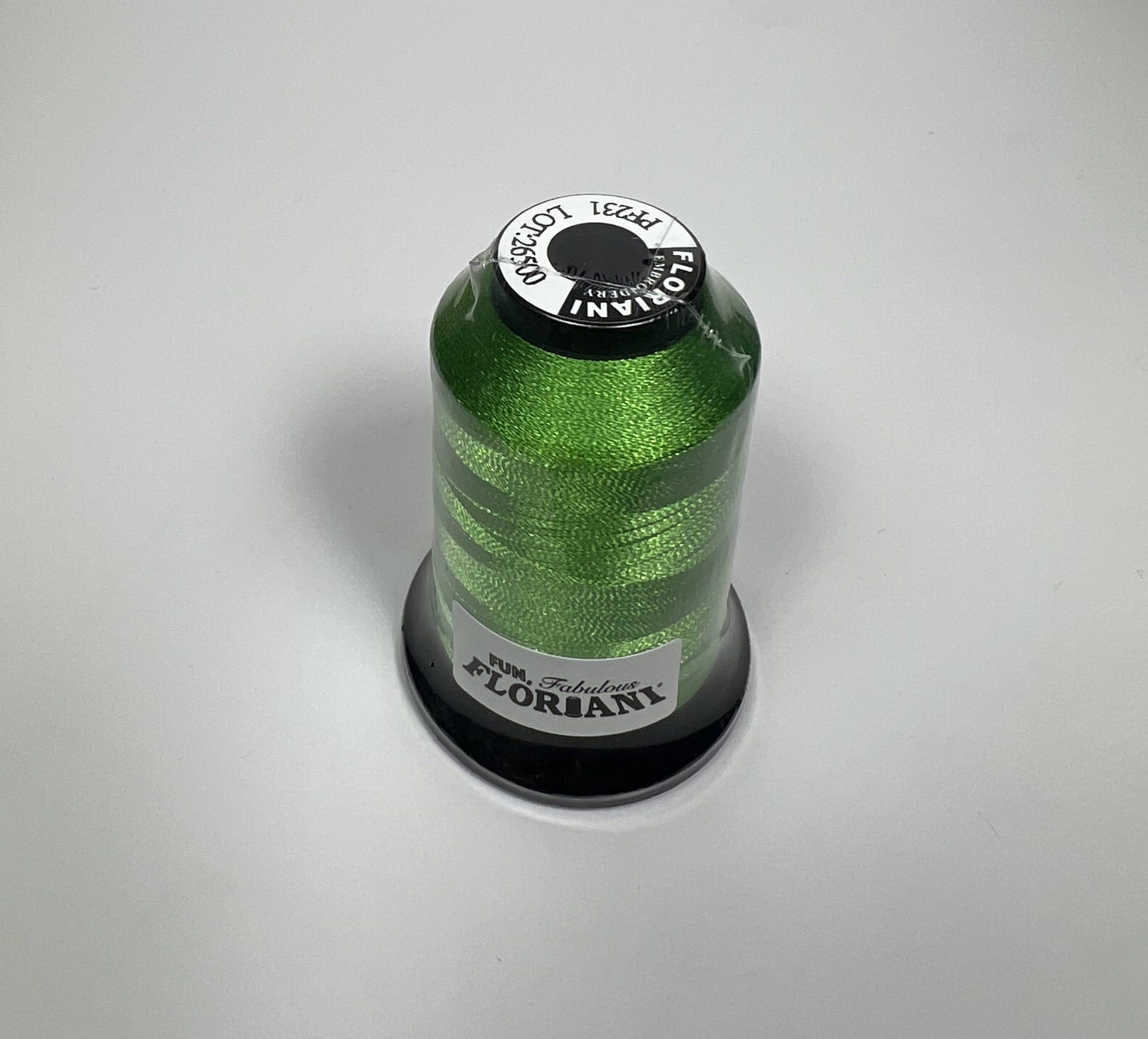 PF0231 - Floriani Embroidery Thread, 1,100yd Spool, Sour Apple