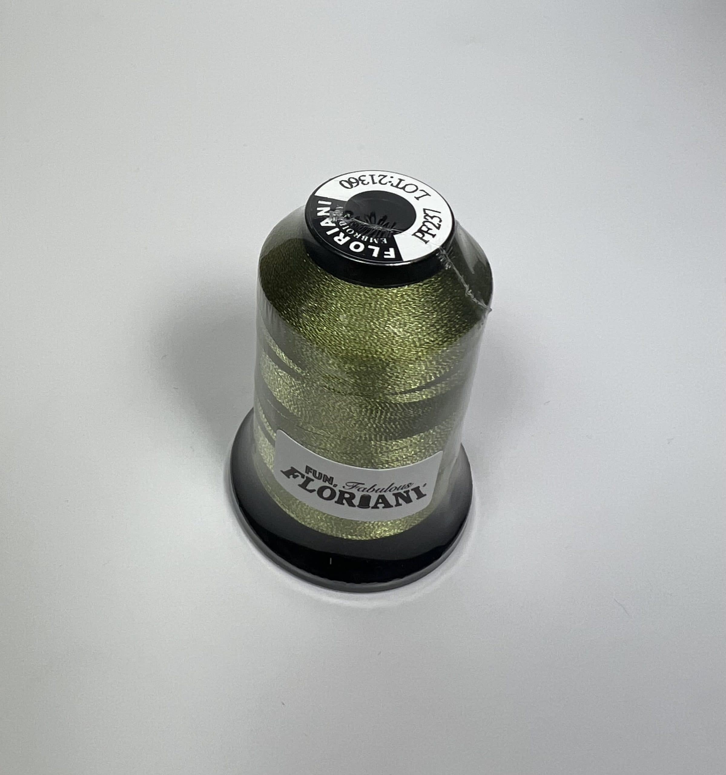 PF0237 - Floriani Embroidery Thread, 1,100yd Spool, Bean Green