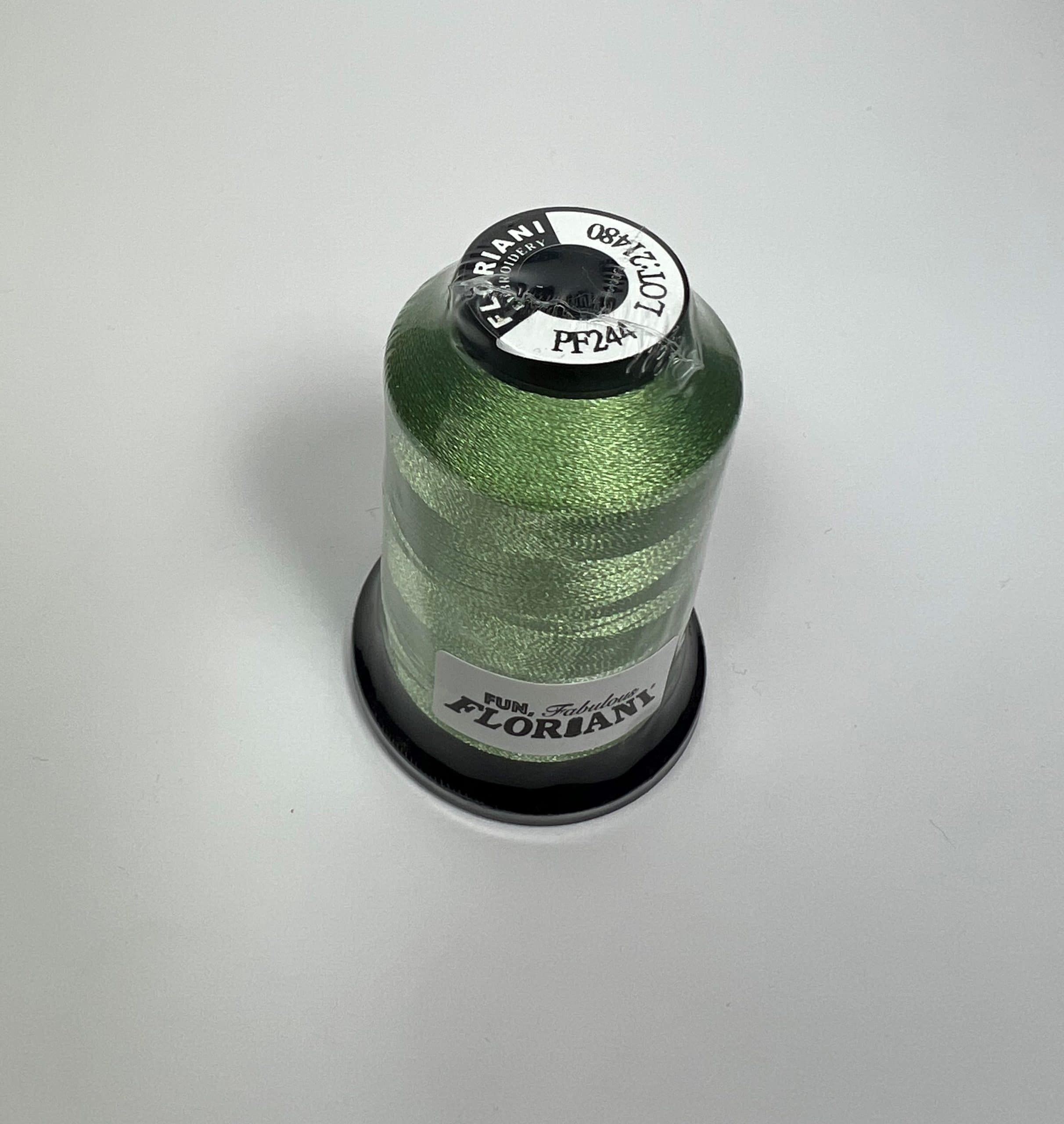 PF0244 - Floriani Embroidery Thread, 1,100yd Spool, Celery