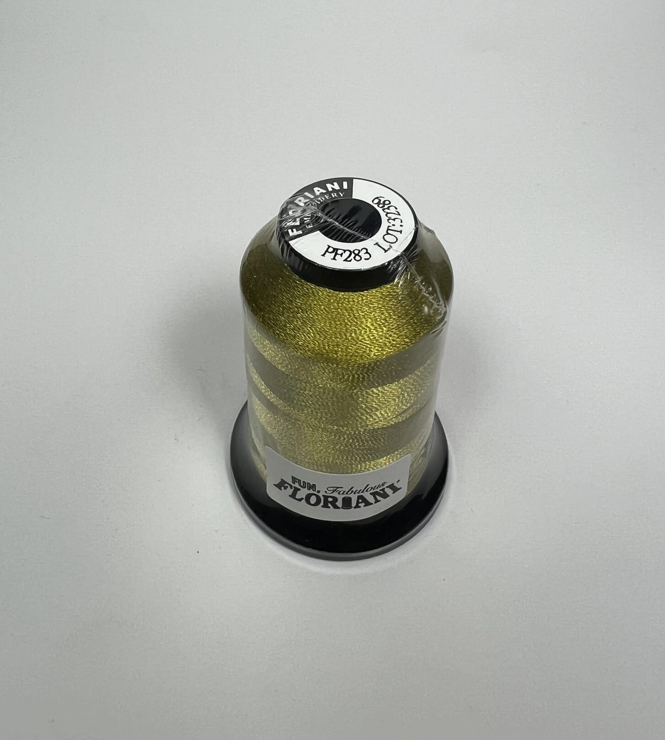 PF0283 - Floriani Embroidery Thread, 1,100yd Spool, Green Gold