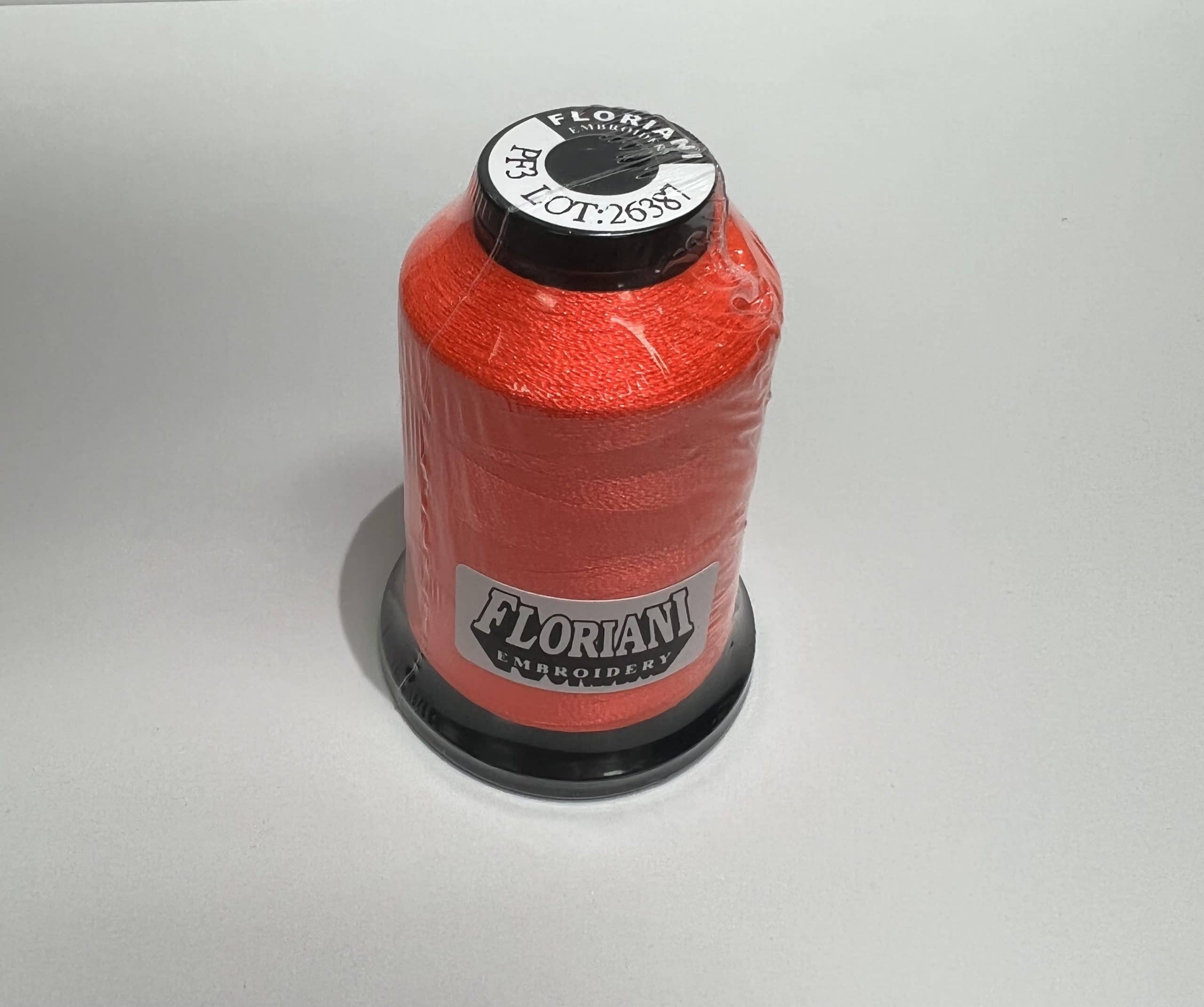 PF0003 - Floriani Embroidery Thread, 1,100yd Spool, Neon Red