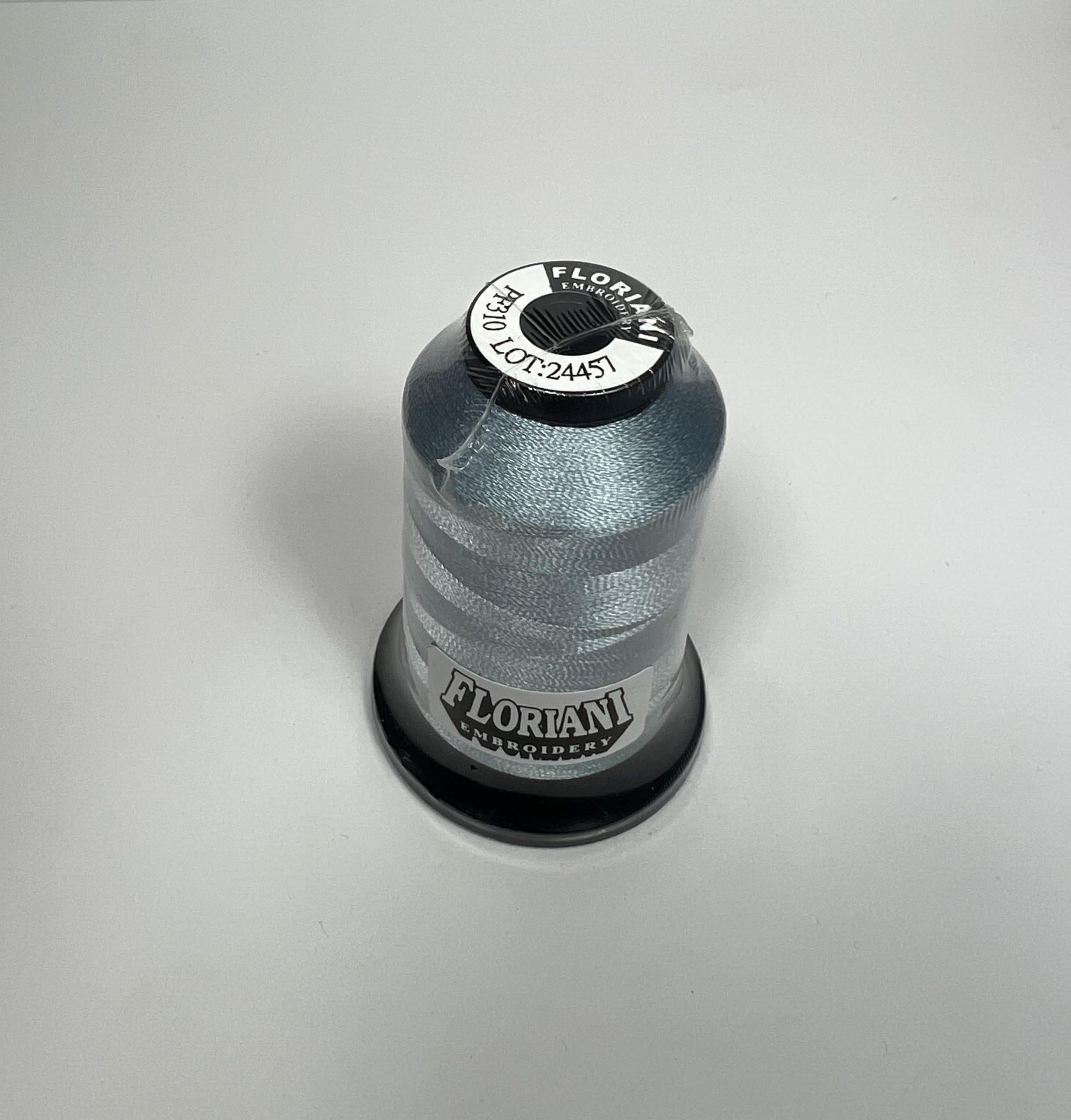 PF0310 - Floriani Embroidery Thread, 1,100yd Spool, Colony Blue
