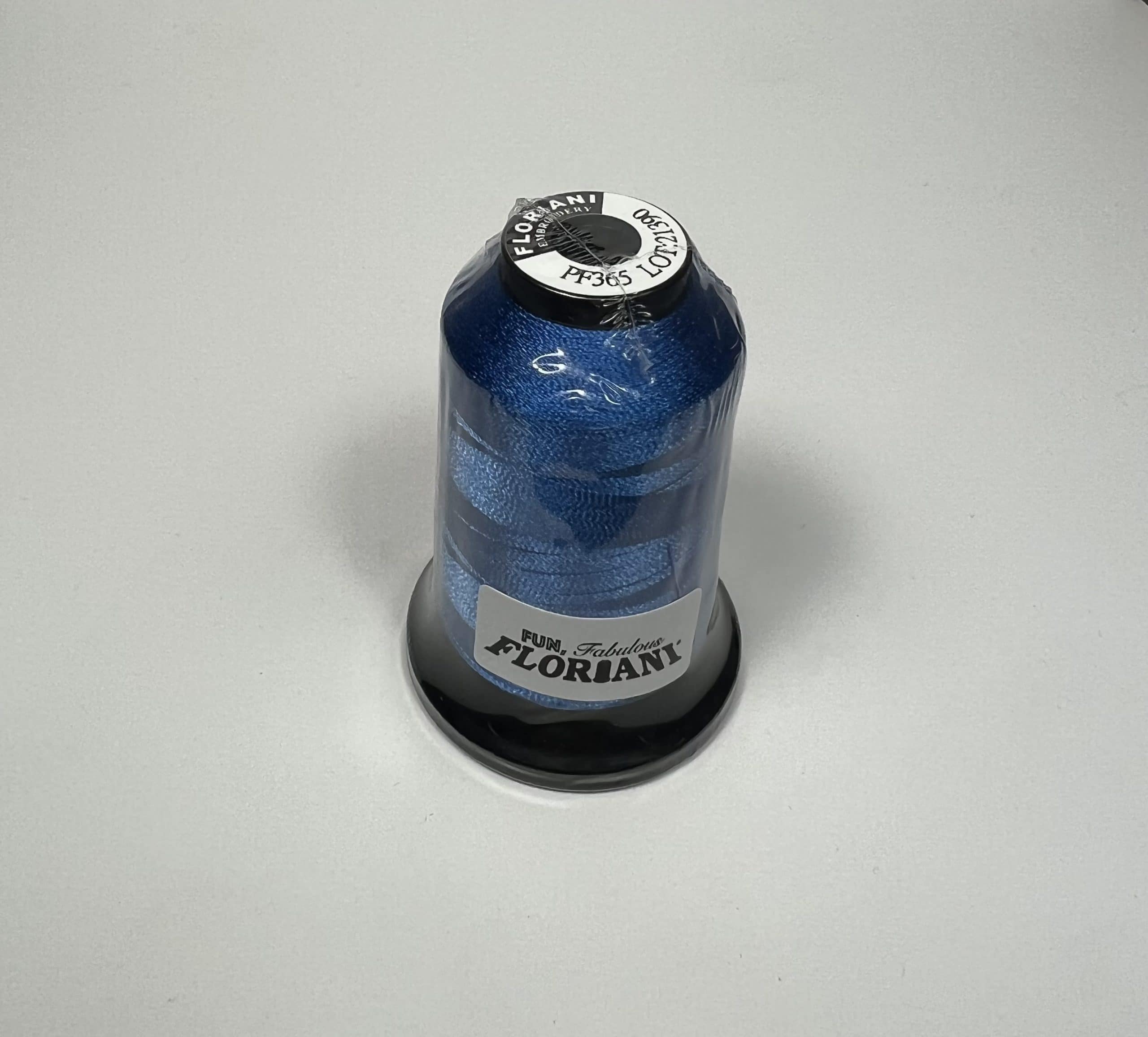 PF0365 - Floriani Embroidery Thread, 1,100yd Spool, Medium Blue
