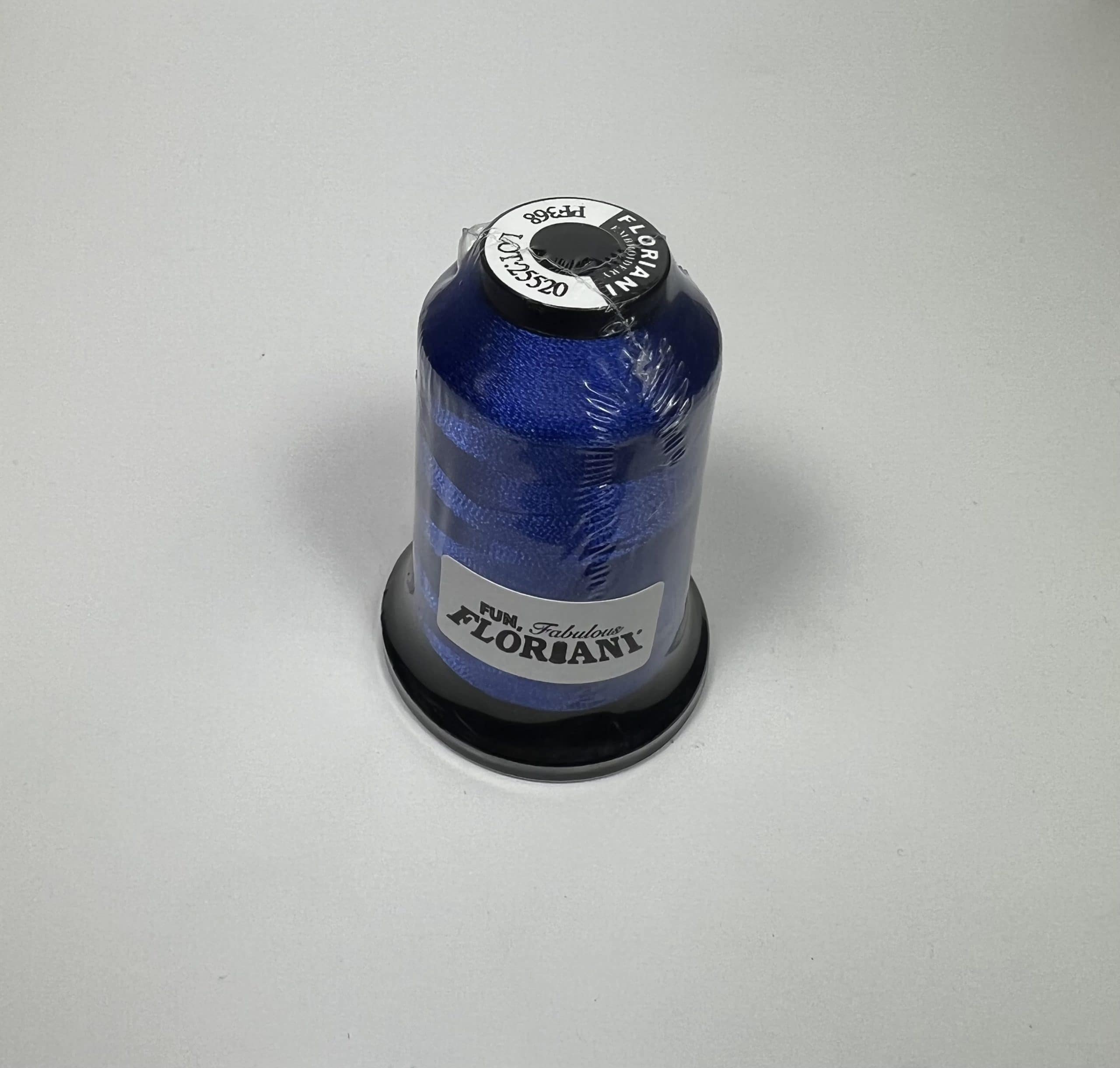 PF0368 - Floriani Embroidery Thread, 1,100yd Spool, Royal Blue