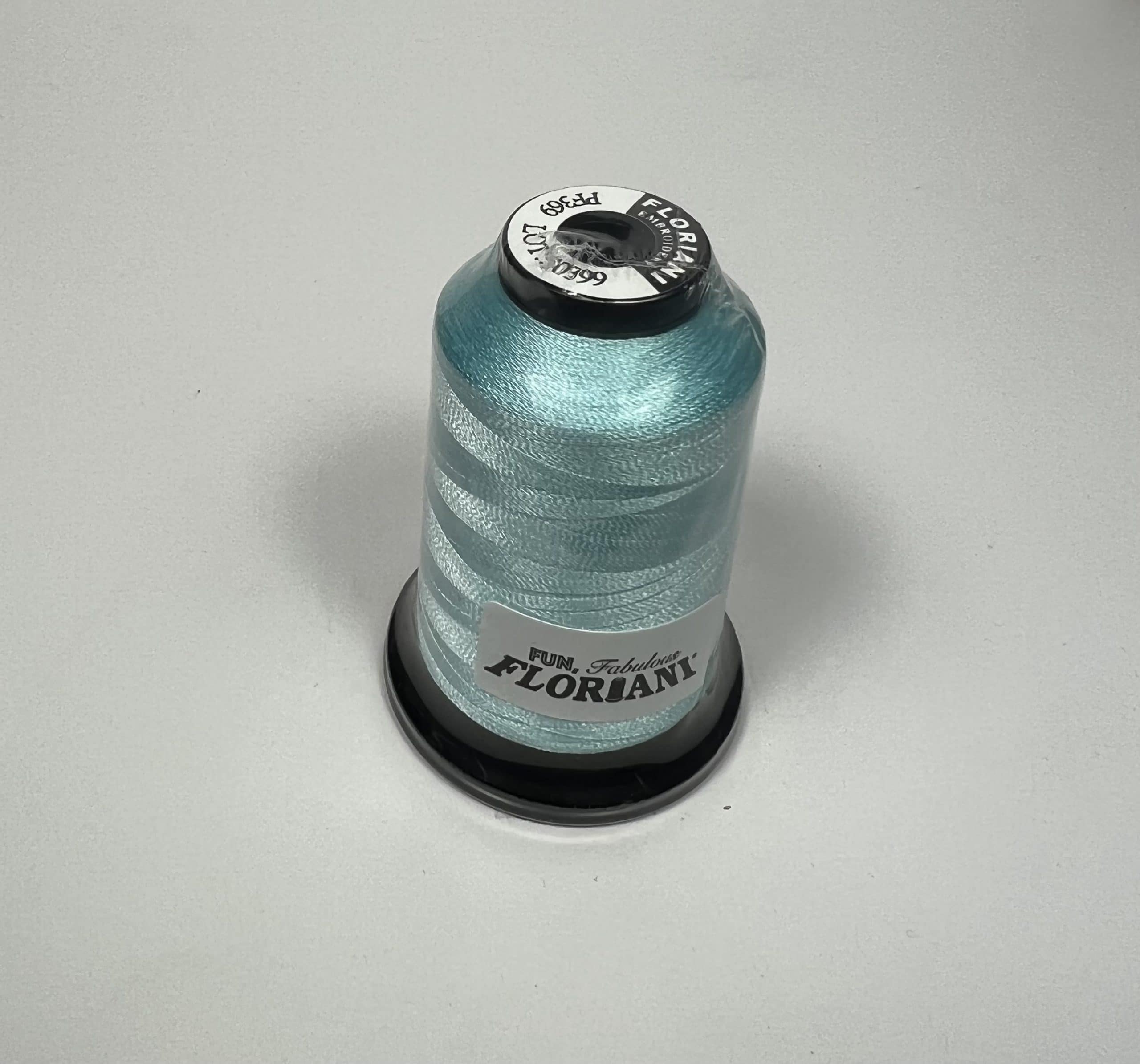 PF0369 - Floriani Embroidery Thread, 1,100yd Spool, Blue Frost