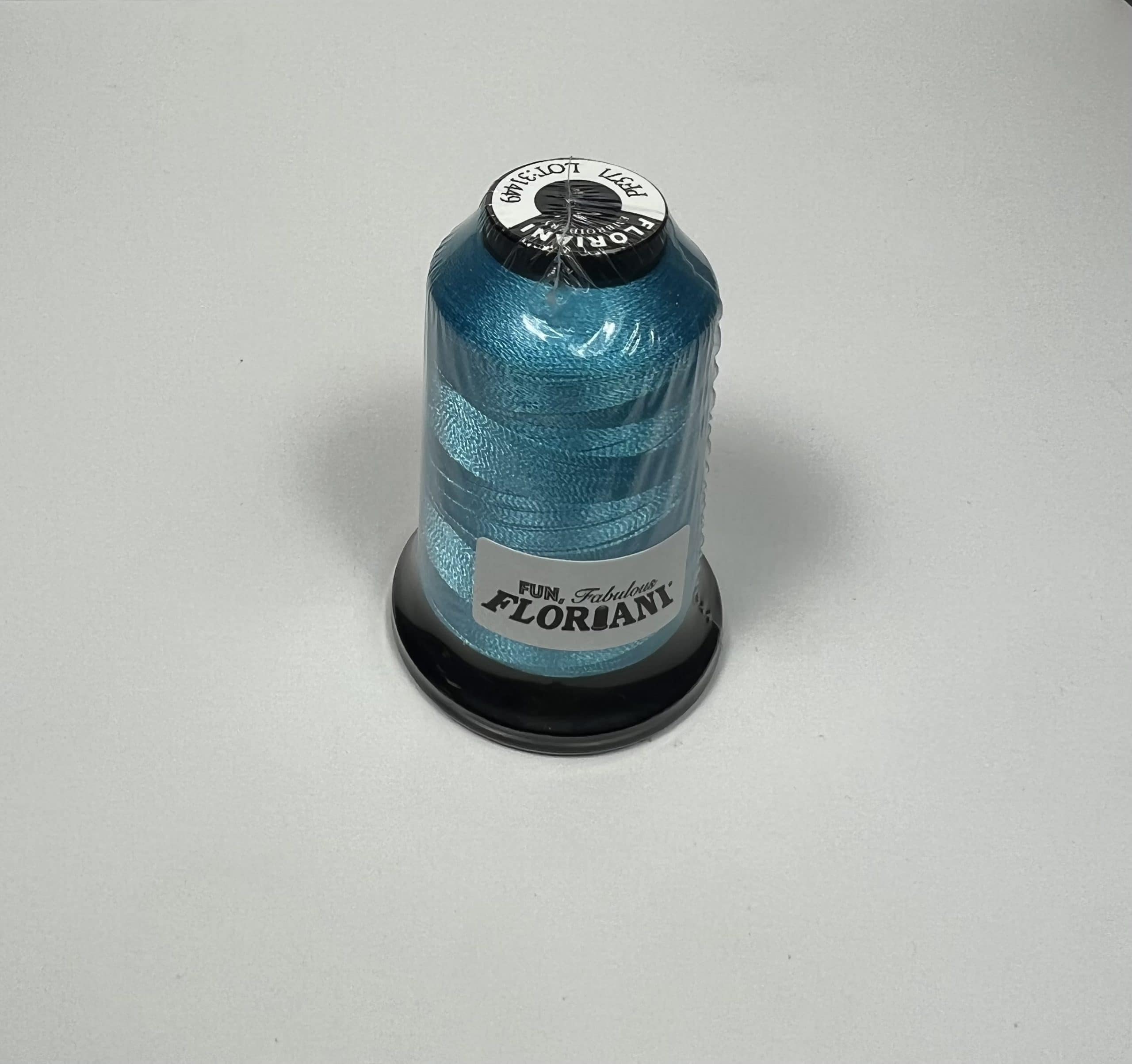 PF0371 - Floriani Embroidery Thread, 1,100yd Spool, Tahoe Blue